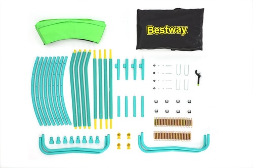 טרמפולינה 8 פיט 2.44 מטר 2.20X2.44 Xtreme Air Trampolin Bestway דגם 59102