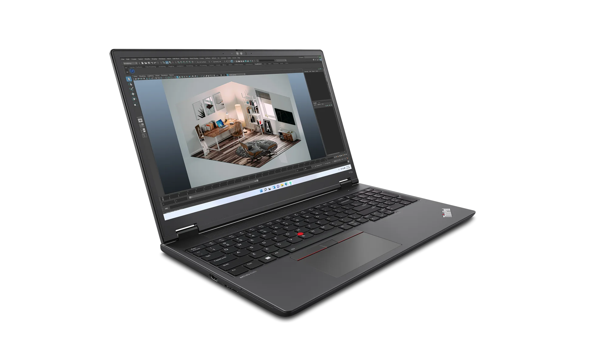 מחשב נייד LENOVO P16v G1 Ryzen 9 PRO 7940HS | 32GB | 1TB | RTX 2000 21FE000MIV