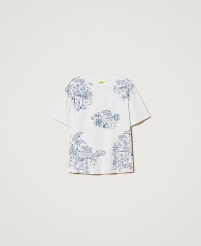MYFO t-shirt with a floral print