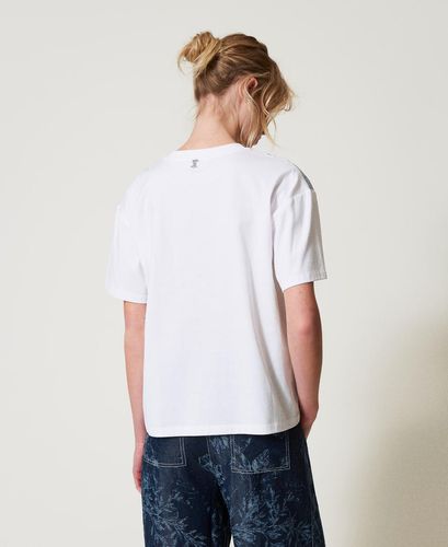 MYFO t-shirt with a floral print