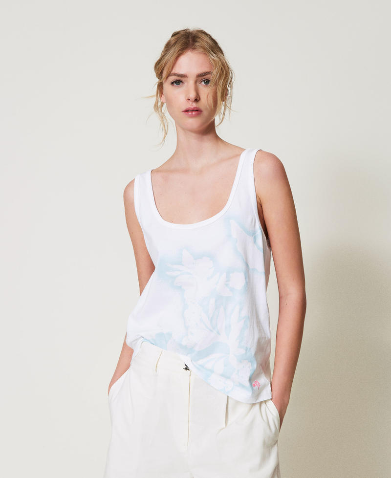 MYFO vest top with print