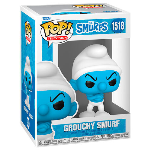 בובת פופ סדרות: הדרדסים - רגזני - Funko POP! TV: The Smurfs - Grouchy Smurf #1518
