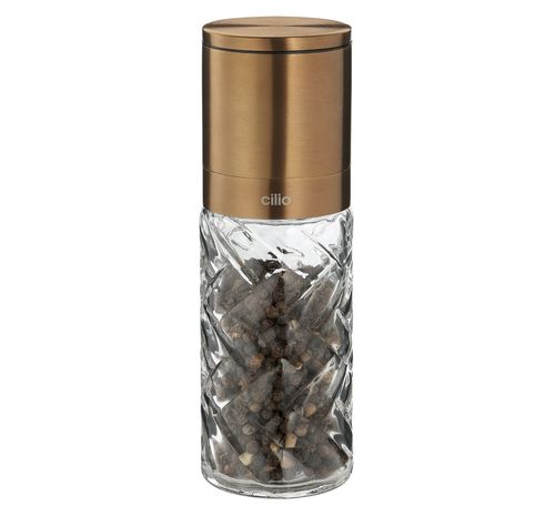 מטחנת מלח/פלפל קריסטל נחושת CRISTALLO grinder