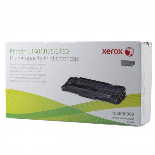 טונר שחור מקורי Xerox 3140/3160 108R00909 זירוקס (2,500 דף)