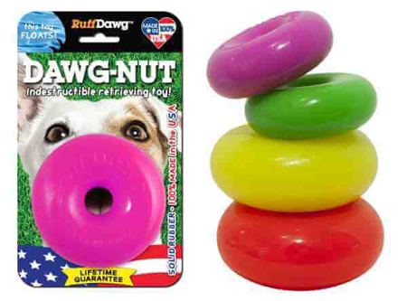  צעצוע דונאט גדול עם אחריות - RUFF DAWG