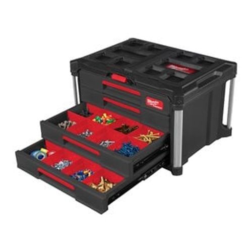 ארגז כלים מודולרי PACKOUT 4 מגירות | לארגון מושלם | אטלס טולס