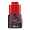 סוללה 2.0 אמפר נטענת – MILWAUKEE M12 B2 12V