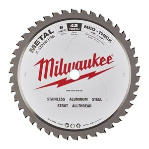 להב מסור עגול למתכת קוטר 203 מ״מ 42 שיניים – MILWAUKEE 48404515