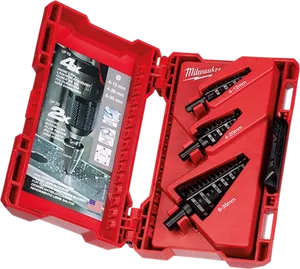 סט 3 מקדחי מדרגה מטריים – MILWAUKEE 48899399