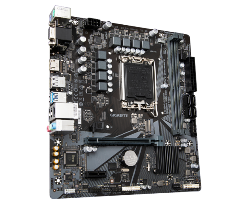 לוח לאינטל דור 12-14 Gigabyte H610M H DDR4 V3 REV1.0 VGA HDMI