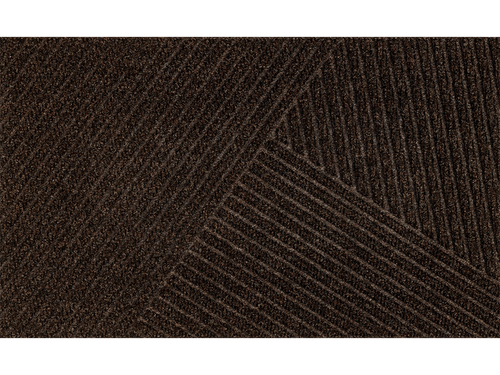 מפתן לדלת פסים 45X75 חום כהה DUNE STRIPES