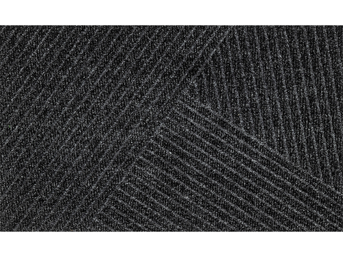 מפתן לדלת פסים 45X75 אפור כהה DUNE STRIPES