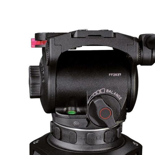 קיט חצובה וראש וידאו Cartoni Focus 10 Stabilo Carbon System 