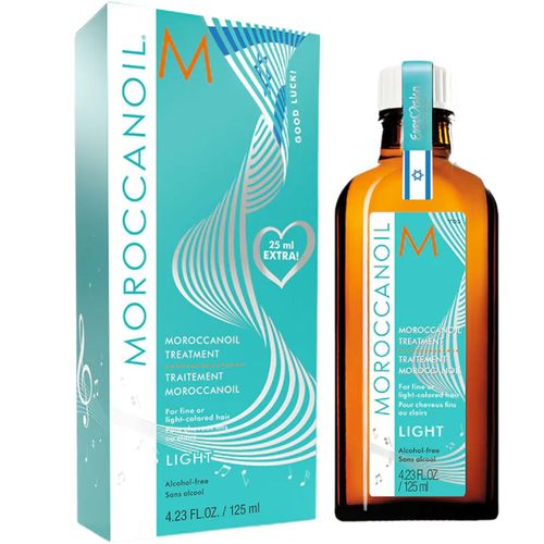 שמן טיפולי לייט MOROCCANOIL מהדורת אירוויזיון לשיער דק/ דליל או מובהר שמן מרוקאי 125 מ