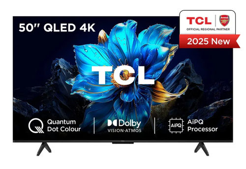 טלוויזיה חכמה TCL 50 Inch Smart P7K-QLED