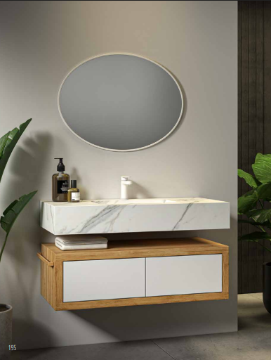 ארון אריזונה - כיור גרניט 15 ס"מ Arizona 80/47