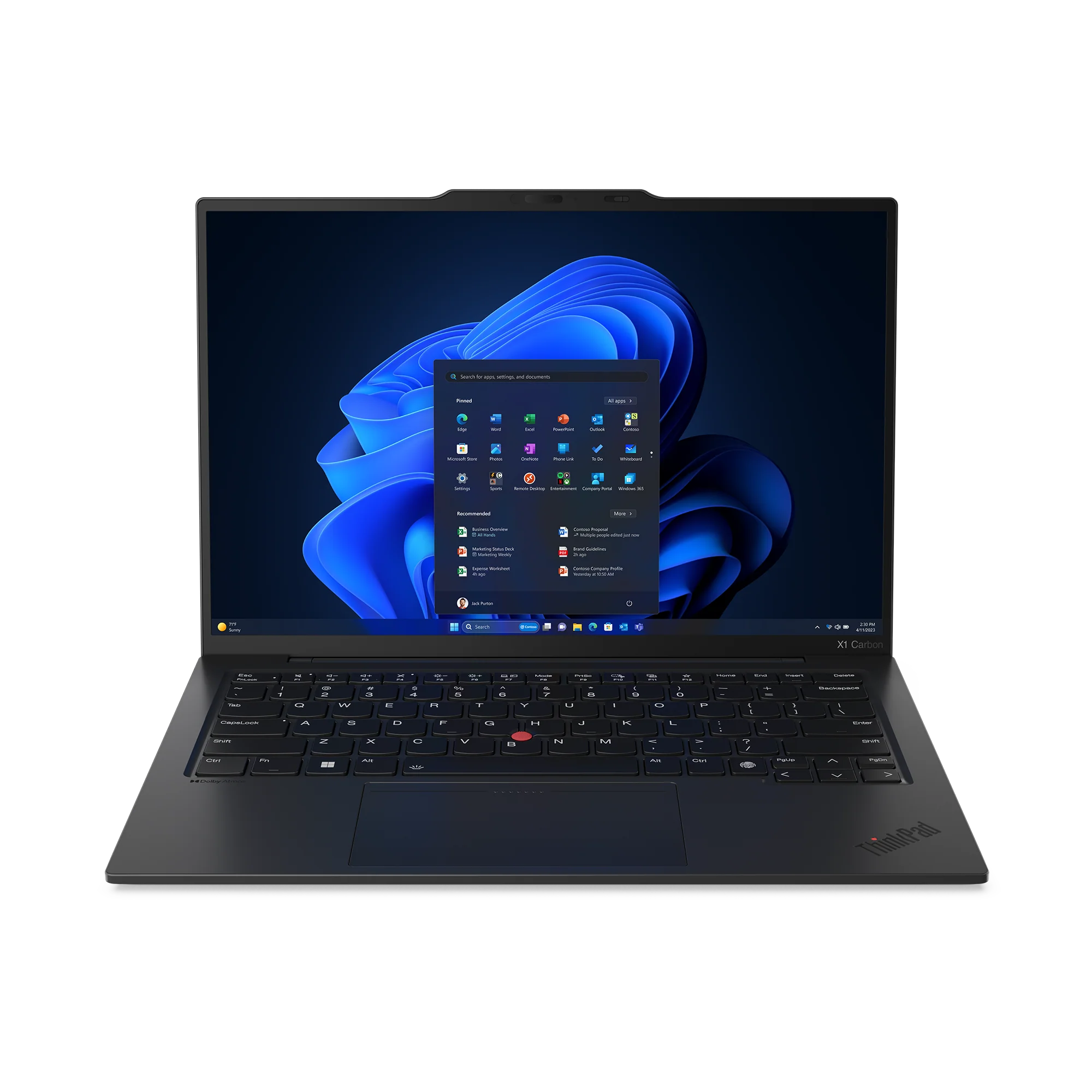 מחשב נייד LENOVO X1 G12  Ultra 7 165U vPro | OLED Touch | 64GB | 1TB 21KC00B6IV