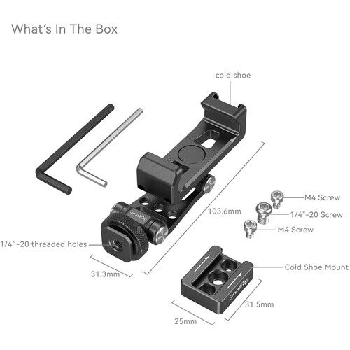 מחזיק טלפון לגימבל SmallRig DJI RS