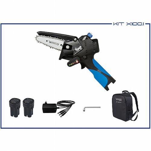 מסור גיזום נטען VESCO X100 כולל שימון 