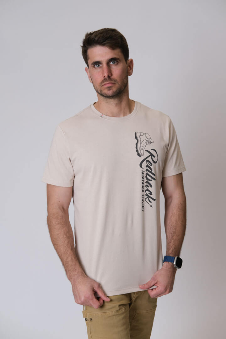 Cotton print 25 T-shirt Beige