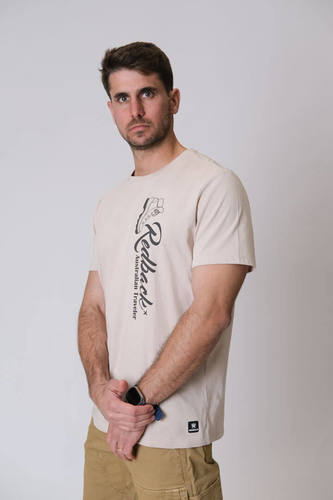 Cotton print 25 T-shirt Beige