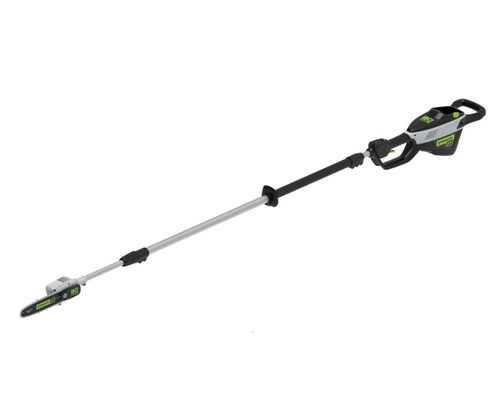 מסור גבהים GREENWORKS 80V PRO דגם 99563 עם מוט טלסקופי HD עד 3.9 מטר, להב 10 אינץ', מנוע Brushless ומערכת שימון אוטומטית לגיזום ענפים גבוהים