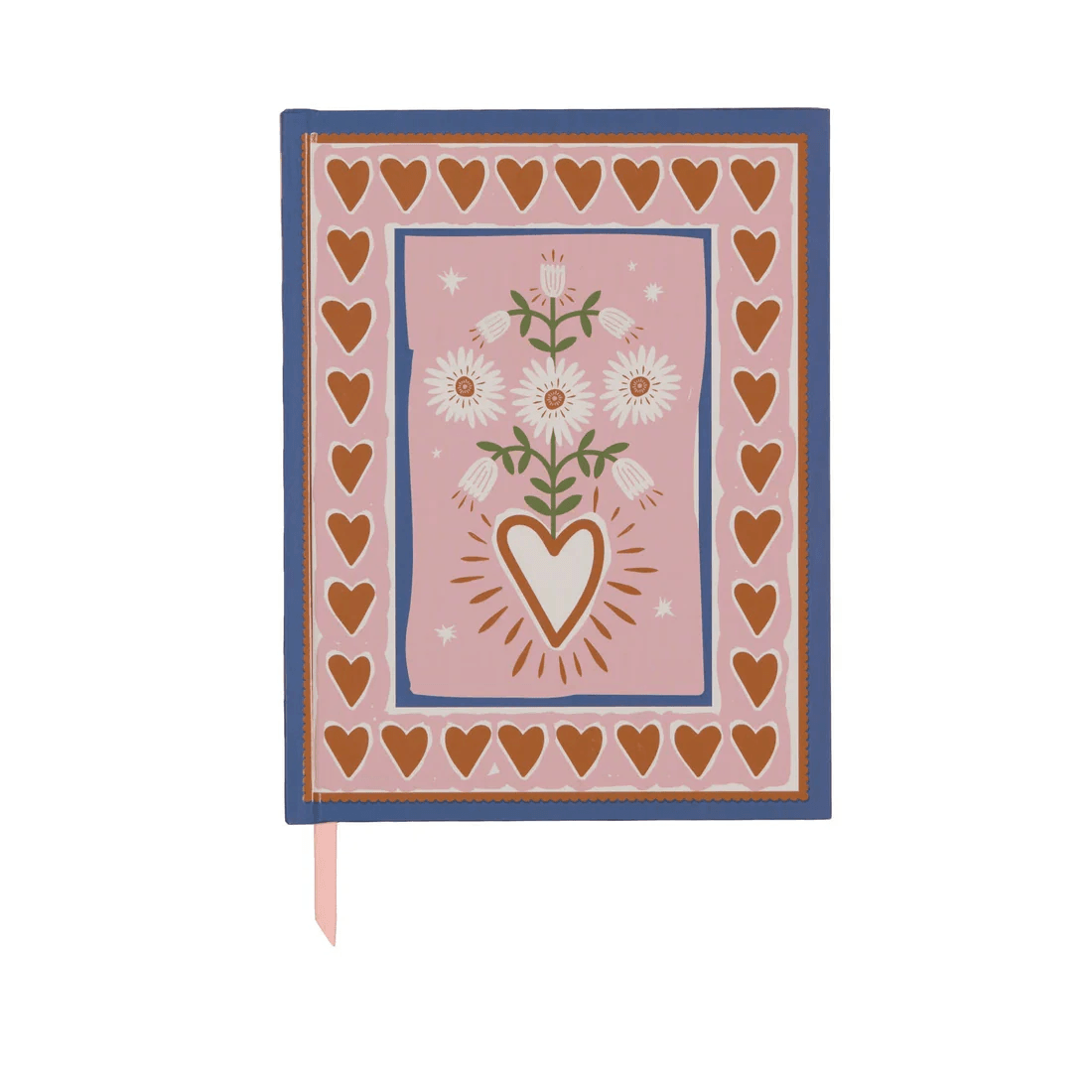 מחברת כריכה קשה A Dopo Hearts Journal - A5