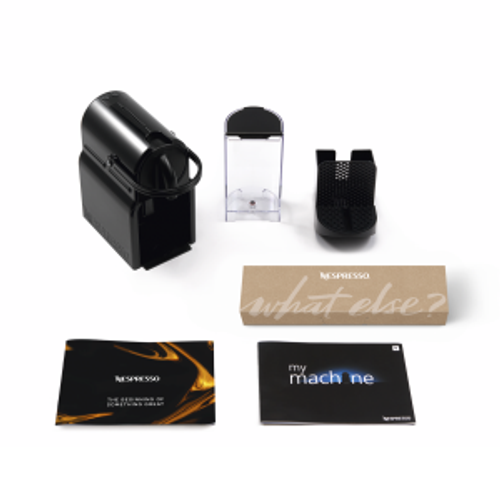 מכונת קפה נספרסו NESPRESSO איניסייה בצבע שחור דגם D40 