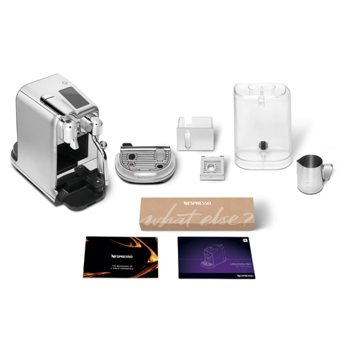 מכונת קפה נספרסו NESPRESSO Creatista Pro צבע כסוף דגם J620