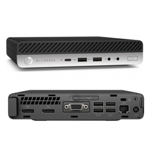 מחשב נייח מחודש HP EliteDesk 800 G3 Desktop Mini i5/16GB/480GB