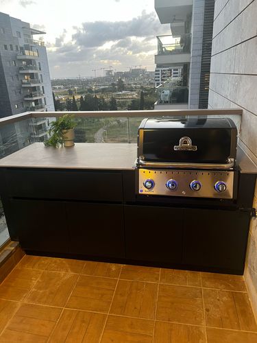 מטבח חוץ אלומיניום - הרצליה