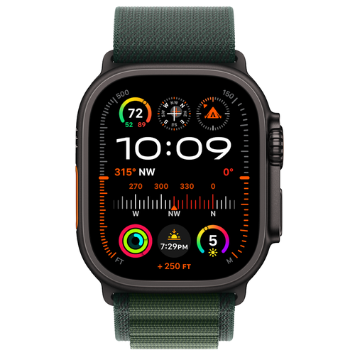 שעון חכם Apple Watch Ultra 2 49mm GPS+Cellular Titanium