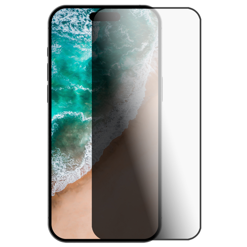 מגן מסך זכוכית כהה PG Glass Privacy iPhone 16