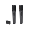 זוג מיקרופונים אלחוטיים JBL PARTYBOX WIRELESS MIC