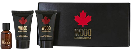 Dsquared2 Wood Miniatures Set סט מיניאטורות דיסקוורד2 ווד לגבר