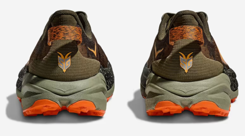 נעלי ספורט גברים SPEEDGOAT 6 WIDE זית/כתום - HOKA