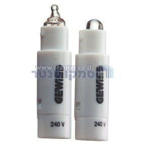 נורת סימון זעירה אדומה Gewiss 230V ECO 60