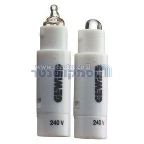 נורת סימון זעירה לבנה Gewiss 230V
