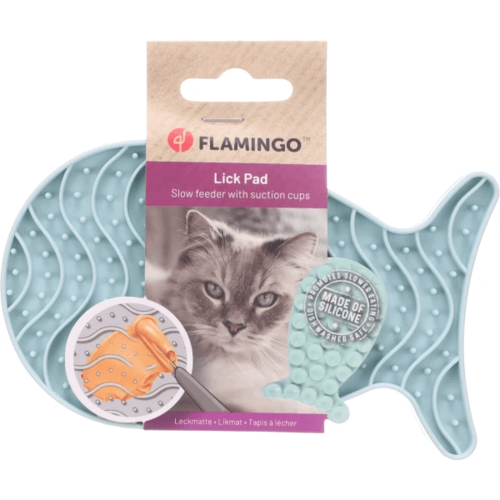 פלמינגו Flamingo משטח ליקוק בצורת דג