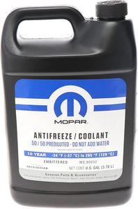 נוזל קירור אדום MOPAR מוכן לשימוש