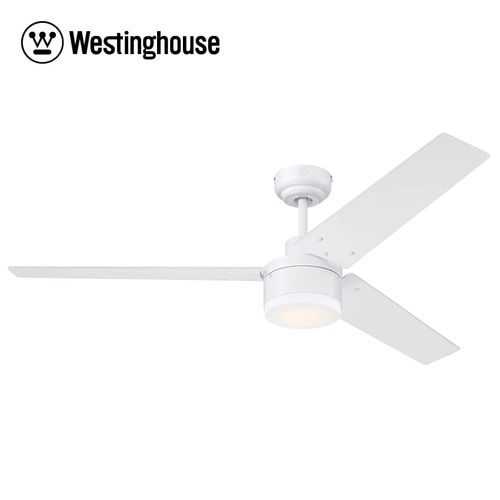 מאוורר תקרה ווסטינגהאוס 42″ TALIA DC WIFI לבן/עץ עם שלט ולד מובנה 28W כולל דימר Westinghouse