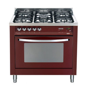 תנור משולב 90 ס"מ Lofra MSRG96MFT Cool אדום