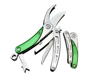 מזמרה/אולר רב תכליתי לגינון עם נרתיק נשיאה ROHER TOOLS 