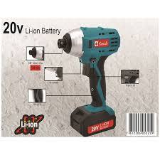 מברגת אימפקט 20V כולל סוללת ליתיום מקצועית KO-2010L
