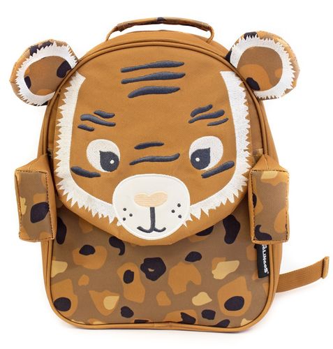 תיק גן עם גב מנדף זיעה מסדרת החיות החביבות - נמר חבר