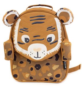 תיק גן עם גב מנדף זיעה מסדרת החיות החביבות - נמר חבר