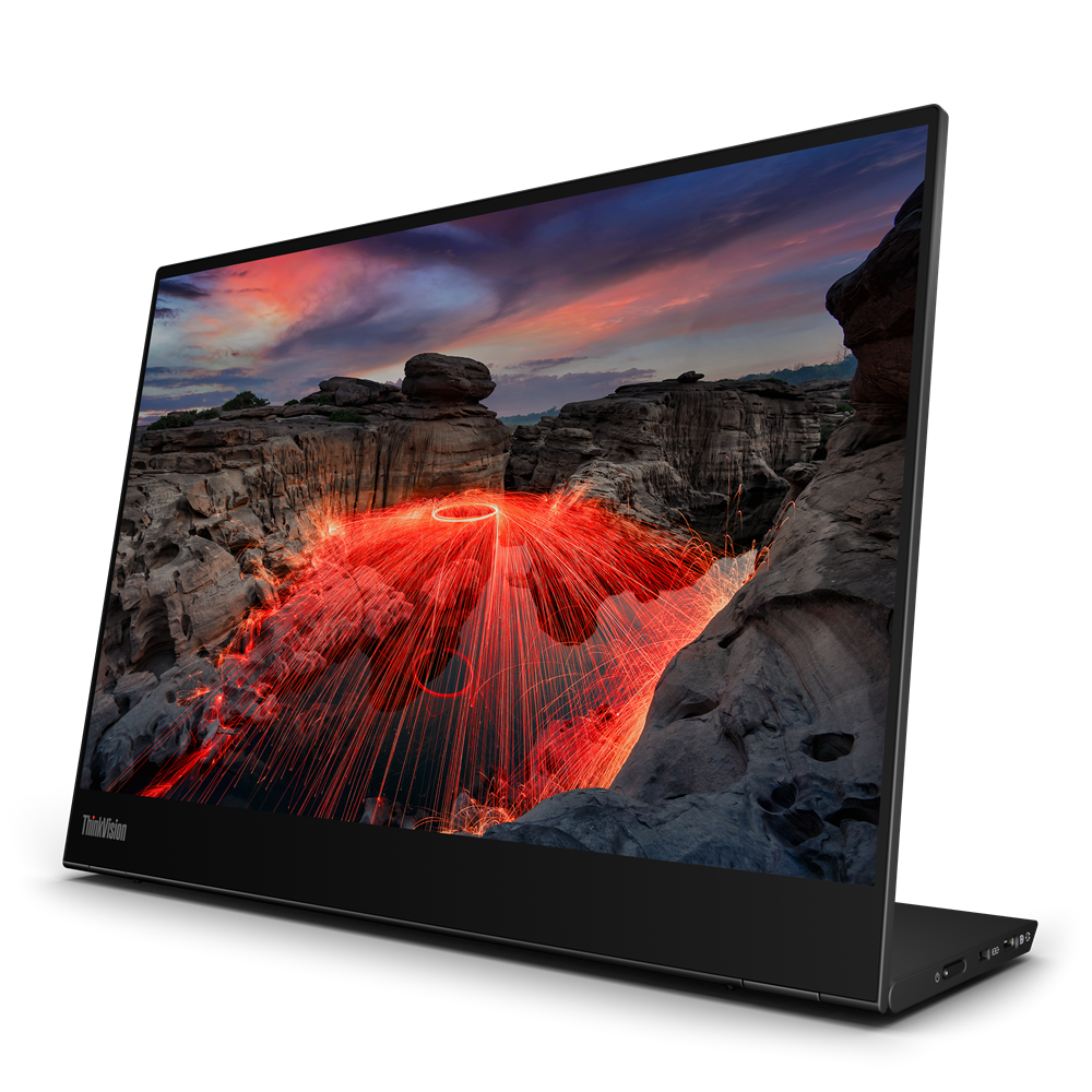 מסך מחשב Lenovo ThinkVision M14t Gen 2 לנובו 63FDUAT6WL