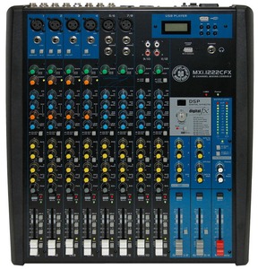 מיקסר 12 ערוצים עם אפקטים TOPP PRO MXi.1222CFX