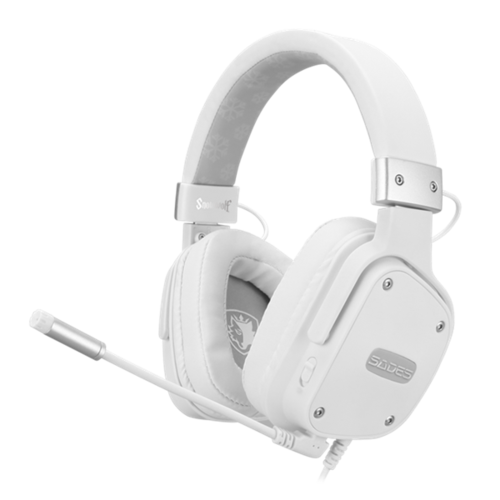 אוזניות גיימיניג SADES דגם Snowwolf Stereo