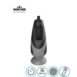 מאוורר מגדל SPEED דגם  super 100W שחור-אפור